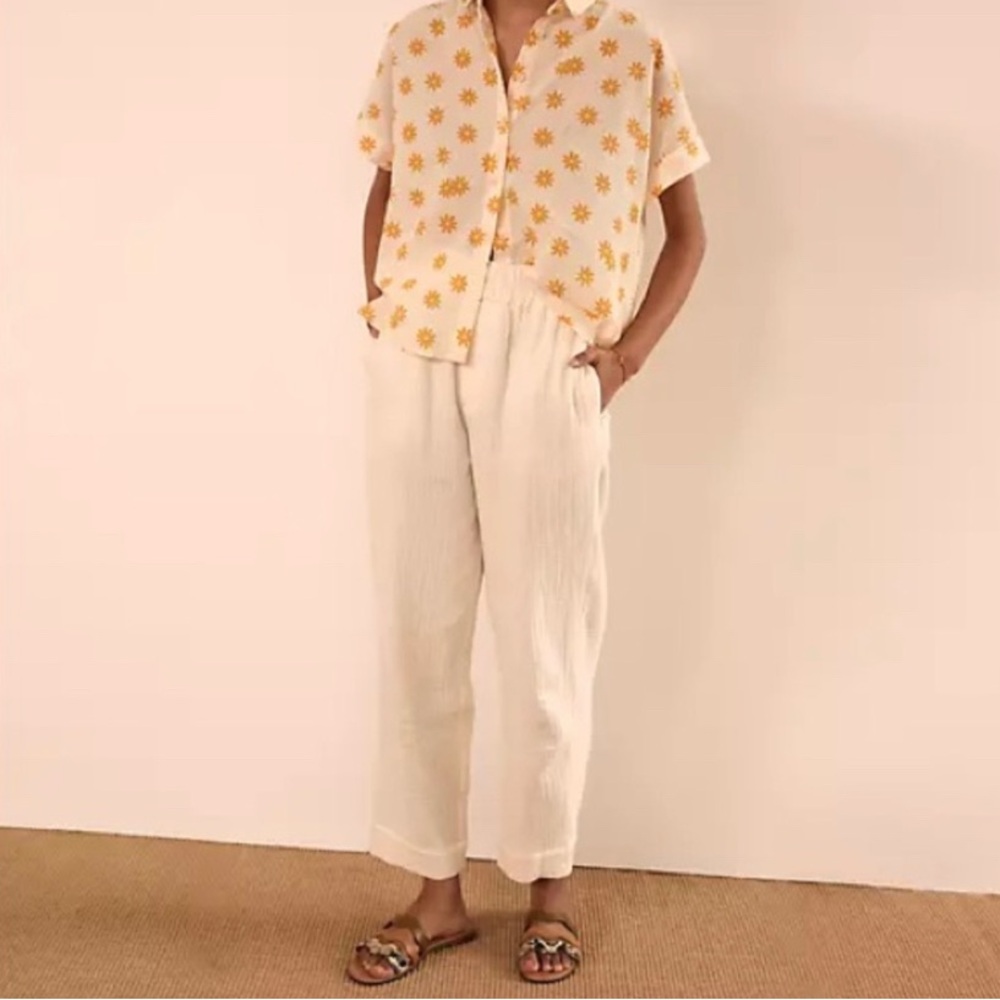 Madewell Huston Linen Pants